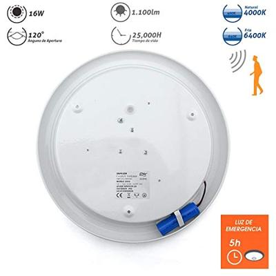 Led-applicatie EDM 32511 Polymeer A E 16 W 78 w 1100 Lm Oppervlak (6400 K) Led-applicatie EDM 32511 Polymeer A E 16 W 78 w 1100 Lm Oppervlak (6400 K)