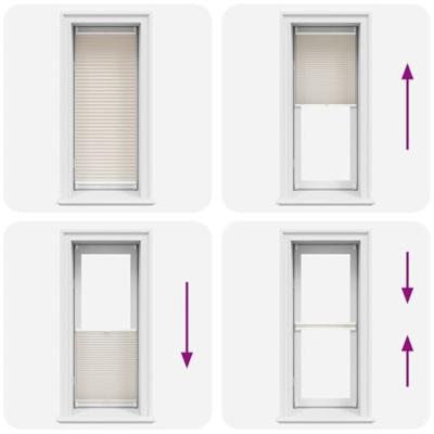 Plissjaloezie 40x125cm crme