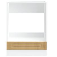 Ovenkasten 2 st Kalmar bewerkt hout artisanaal eikenkleurig - thumbnail