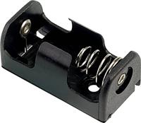 TRU COMPONENTS BH-1/2AA-2P Batterijhouder Aantal cellen: 1 1/2 AA Contactpolen - thumbnail