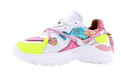 DWRS Kids Jupiter Tweed J5554KC-02-5377 Roze / Geel-34 maat 34