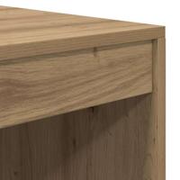 Bureau artisanaal eikenkleurig 100 x 50 x 76 cm Bewerkt hout - thumbnail