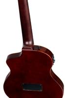 Ortega RTPSTD-NAT TourPlayer Series Standard Gloss Natural elektrisch-akoestische klassieke gitaar met gigbag - thumbnail