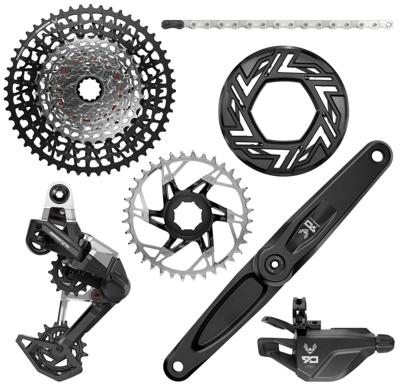 SRAM schakelgroep-set "eagle 90 transmission e-bike" shifting group set t eagle 90 brose 165 mm
