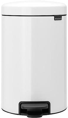Brabantia pedaalemmer newicon, 12l wit Brabantia pedaalemmer newicon, 12l wit
