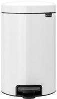 Brabantia pedaalemmer newicon, 12l wit - thumbnail