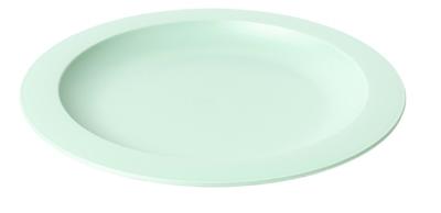DBP bord, kunststof, rond, pastelgroen