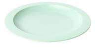 DBP bord, kunststof, rond, pastelgroen - thumbnail