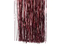 Vinyl lametta glans ossenbloed - thumbnail