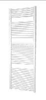 Plieger Palmyra designradiator horizontaal middenaansluiting 1175x600mm 681W antraciet metallic 7252874 - thumbnail