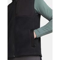 Craft 1913810 ADV Explore Pile Fleece Vest M - Black - S - thumbnail