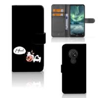 Nokia 7.2 | Nokia 6.2 Leuk Hoesje Cow - thumbnail
