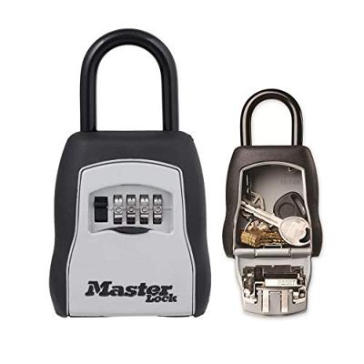Masterlock Aluminium body, weather resistant, 4 digits variable combination - wit - 5400EURD - thumbnail