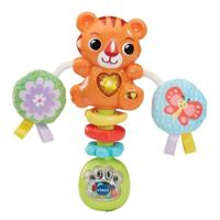 VTech Baby Premium Collectie Tijger Rammelaar + Licht en Geluid - thumbnail