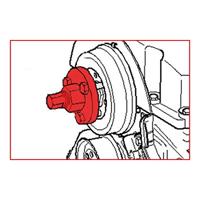 KS Tools 4002105 Poelietrekker voor nokkenaswiel - thumbnail