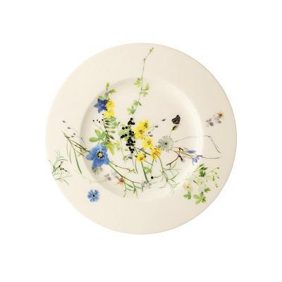 ROSENTHAL - Brillance Fleurs des Alpes - Bord 19cm met rand ROSENTHAL - Brillance Fleurs des Alpes - Bord 19cm met rand