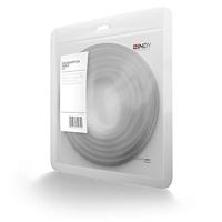 LINDY 47245 RJ45 Netwerkkabel, patchkabel CAT 6 F/UTP 3.00 m Grijs Snagless 1 stuk(s) - thumbnail