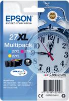 Epson Inktcartridge T2715, 27XL Origineel Combipack Cyaan, Geel, Magenta C13T27154012 - thumbnail