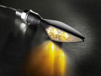 Kellermann led knipperlicht "micro rhombus extreme kl turn signal micro rhom extreme, black fl/rr - thumbnail