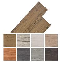 VidaXL Vloerplanken niet-zelfklevend 5,26 m² 2 mm pvc walnootbruin - thumbnail