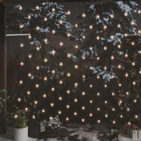 VidaXL Kerstnetverlichting 306 led's binnen en buiten 3x3 m warmwit - thumbnail