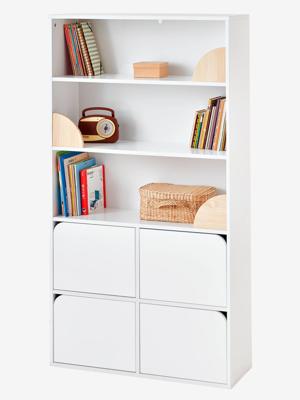 Boekenkast LIJN ECLIPSE wit