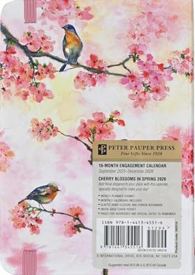 2026 Cherry Blossoms in Spring Weekly Planner (16 Months, Sept 2025 to Dec 2026)
