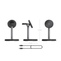 Draadloze oplader Aisens ASCH-15W3WC066-BK Zwart 15 W - thumbnail