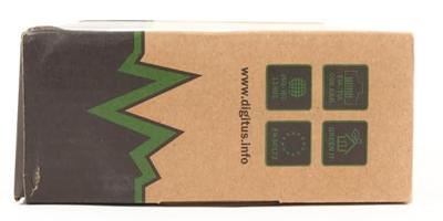 Digitus DN-91612S-EA-G 12 poorten Netwerkpatchpaneel 254 mm (10) CAT 6A 1 HE Meerdere kleuren Ingericht