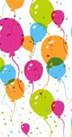 Duni Tafellaken Splash Balloons 120x180 - thumbnail