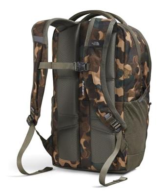 The North Face Jester Rugtas Utility Brown Camo Texture Print - New Taupe Green 28L