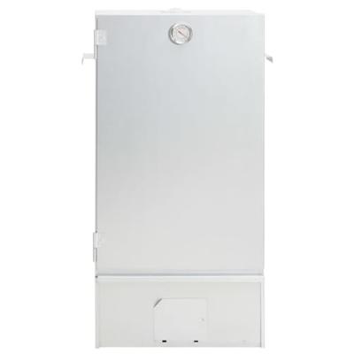 VidaXL Bbq-rookoven met houtsnippers 44,5x29x83 cm staal VidaXL Bbq-rookoven met houtsnippers 44,5x29x83 cm staal