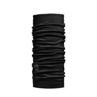 Buff Merino Lightweight Nekwarmer Black one size - thumbnail