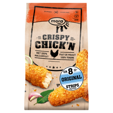 Mora Crispy Chick'n Original 240 g bij Jumbo Mora Crispy Chick'n Original 240 g bij Jumbo