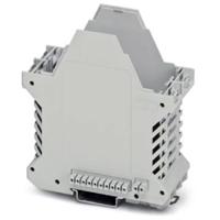 PHOENIX CONTACT ME 45 UT/FE BUS/10+2 KMGY draagrailbehuizing, behuizing deel met metalen voetsluiting, FE-contact, met ventilatiesleuven, 10+2 polen dwarsverbindingen, lichtgrijs - thumbnail
