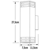 KonstSmide Witte wandspotAntares - 408-250 - thumbnail