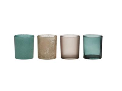 Hakbijl Glass Theelichthouderset 4-delig ø8xh9cm