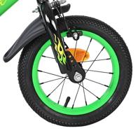 Volare Strike kinderfiets - 12 inch - zwart/groen - thumbnail