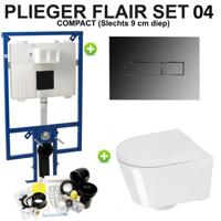 Plieger Flair compact set04 Chroom (meerprijs €20,00) - thumbnail