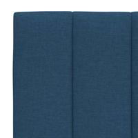 Bedframe zonder matras "Hanko" 80x200 cm stof blauw - thumbnail