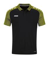 JAKO 6322 Polo Performance - Zwart/Zachtgeel - XXL - thumbnail