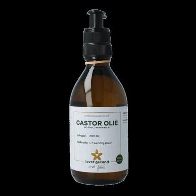 Liever Gezond Castor olie wonderolie 200 Milliliter