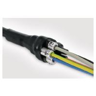 HellermannTyton 380-04013 LVK-C-5x1,5-6 PO-X BK Verbindingsmof met schroefverbinder Kabel-Ø: 12 - 48 mm Inhoud: 1 stuk(s) - thumbnail