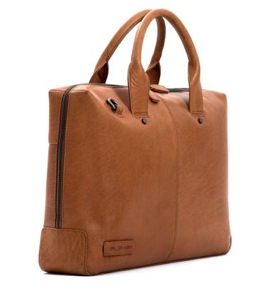 Plevier Basalt Laptoptas 15,6" COGNAC