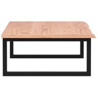 Badkamer wandschap staal en massief eikenhout - thumbnail