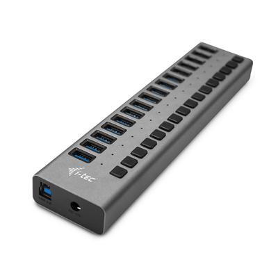 i-tec 16 poorts USB hub + 60w adapter - thumbnail