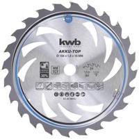 kwb 586154 Hardmetaal-cirkelzaagblad 184 x 16 x 1.2 Aantal tanden: 24 1 stuk(s) - thumbnail