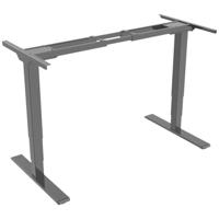 Digitus Zit-sta-bureauframe Elektrisch in hoogte verstelbaar Hoogte: 62 tot 1.27 m (b x d) 170 cm x 68 cm Zwart DA-90434 DA-90434 - thumbnail