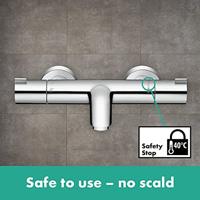Hansgrohe Ecostat 1001 CL Opbouw Badthermostaat Chroom - thumbnail