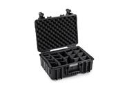B & W International Outdoor-koffer outdoor.cases Typ 5000 22.1 l (b x h x d) 430 x 190 x 365 mm Zwart 5000/B - thumbnail